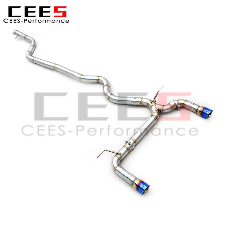 

Cees Catback выхлопная система для BMW 335i/340i F30/F31 3.0T 2012-2016 гоночный автомобиль выхлопная система из нержавеющей стали прямая выхлопная труба
