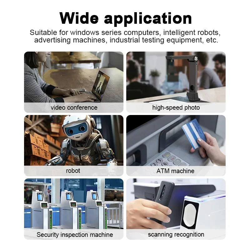 

New 3306 720P 1054 8mm 30degrees IR850 Distortionless Infrared Mini USB Industrial Android Camera Modules Face Recognition Night