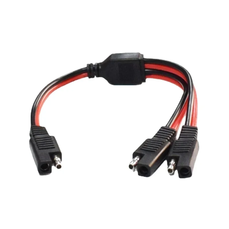 

12V-36V 20A 1 SAE to 2 SAE splitter head Power Automotive Extension SAE Connector Cable 30cm Quick Disconnect Connector For Car