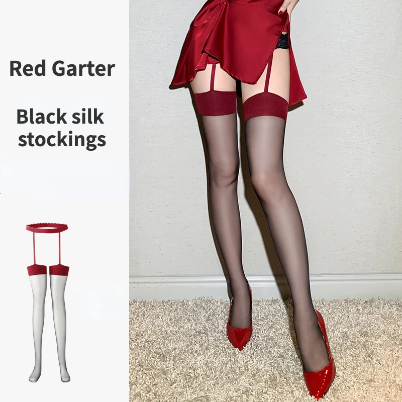 Porno Open Crotch Pantyhose Sexy Women Thigh High Tights Underwear Silk Transparent Body Stockings Sheer Legging Women's Hosiery