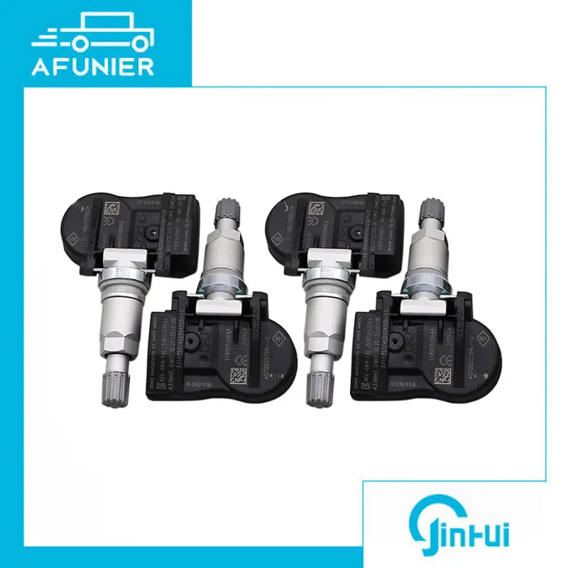 4pcs Tire Pressure Sensor TPMS For Renault Megana Renault Scenic 433MHz OE NO.:407005578R,40700-5578R