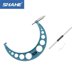 SHAHE 250-275mm micrometro metrico esterno di alta qualità con risoluzione di 0.01mm strumenti per macchinisti di precisione Premium