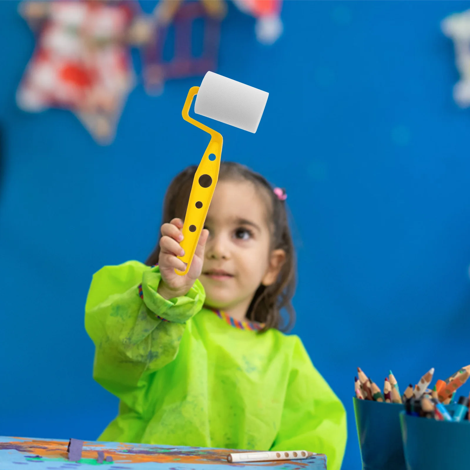 

1Set Paint Roller Brush Set Multi-Function Wall Ceiling Furniture DIY Painting Sponge Roller for Oil and Water-Based Paints