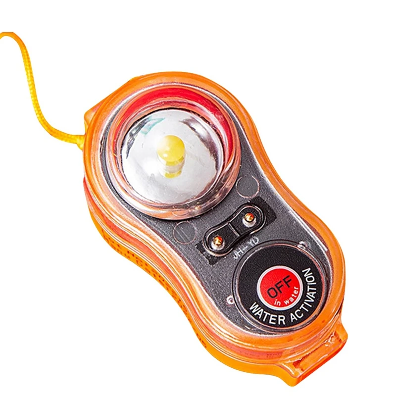 

LED Life Jacket Light Water Action Light Waterproof Safety Locator Light With Rope Autonomous Switch Outdoor Accessoris