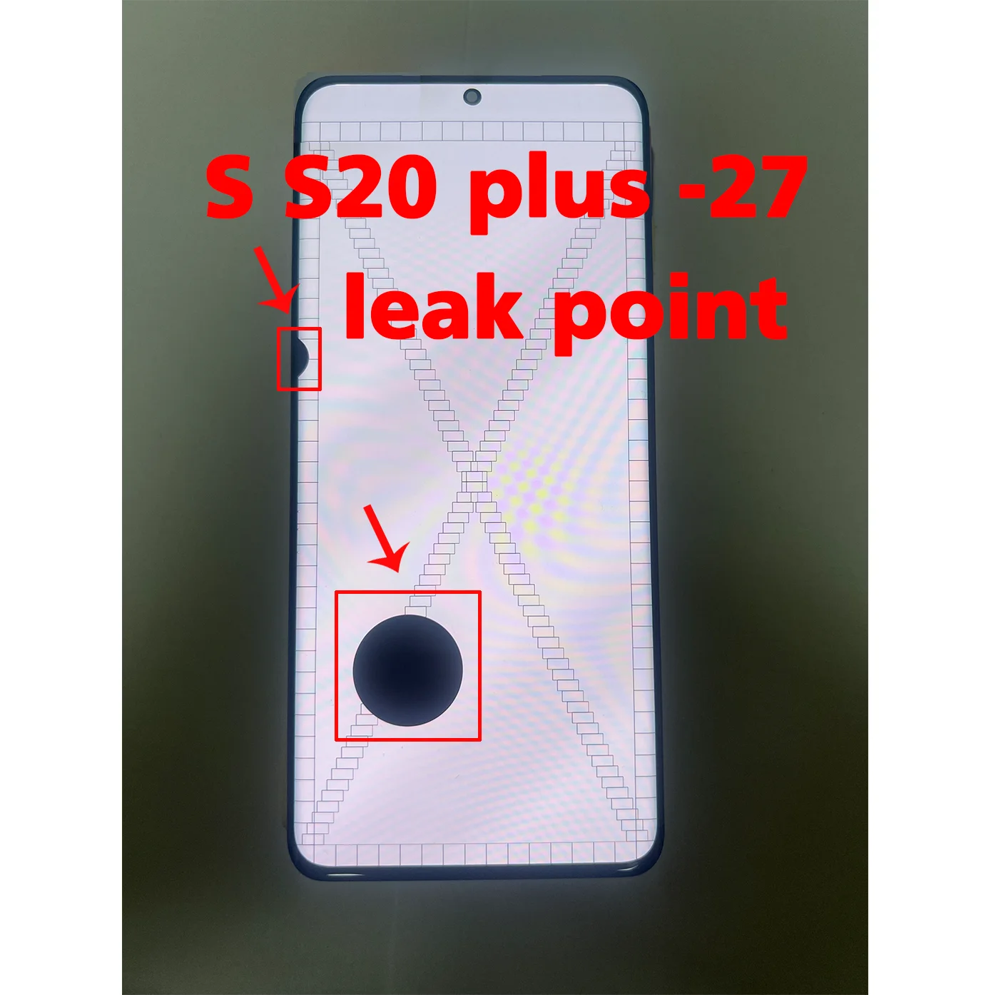 Single choice dead pixel Line Dot AMOLED Lcd For Samsung S20 Plus G985F S20 + LCD Display Touch Screen Digitizer
