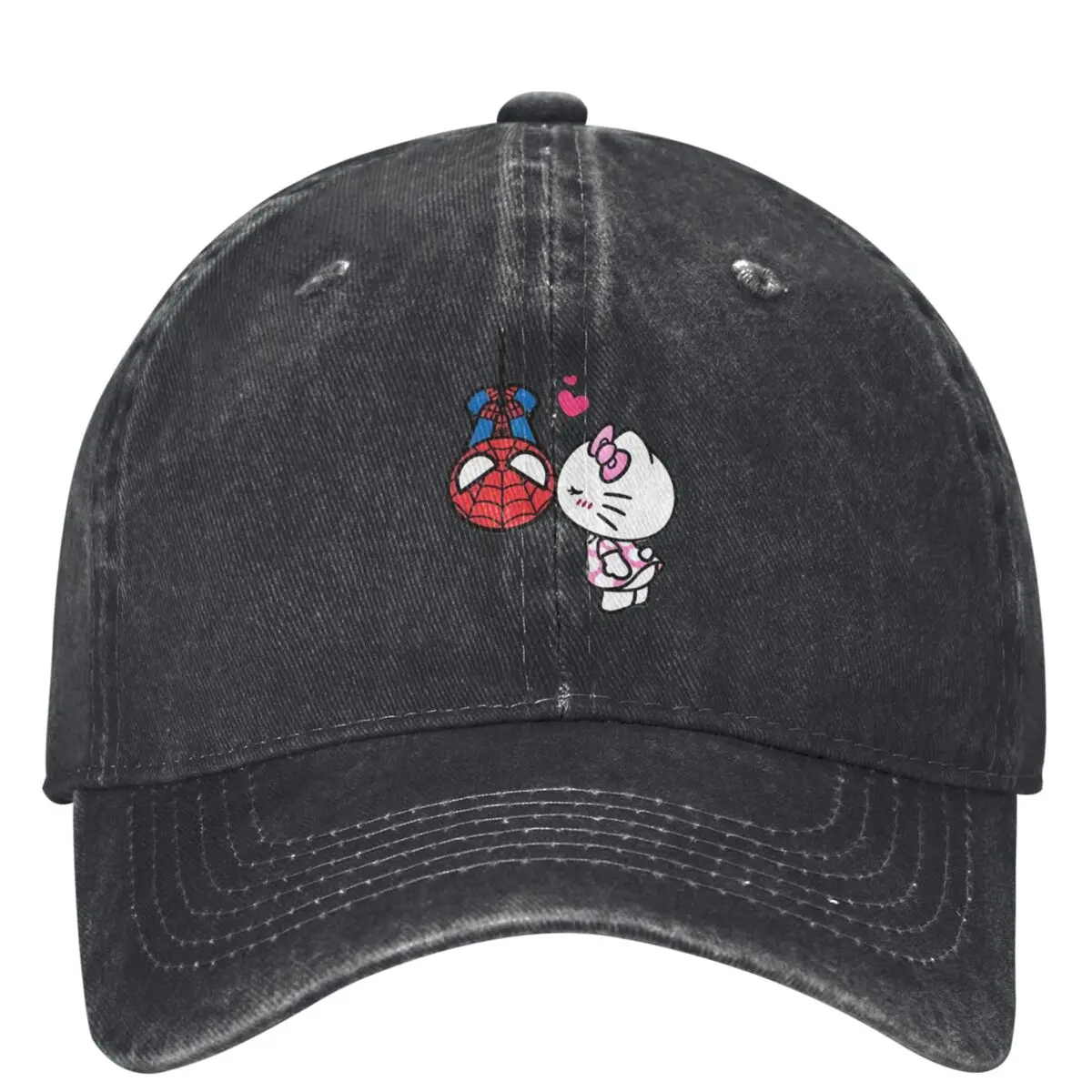 Sanrio Hello Kitty Cartoon Spiderman Baseball Cap Fashion Women Men Trucker Hat Sun-Proof Running Hippie Baseball Caps Gift