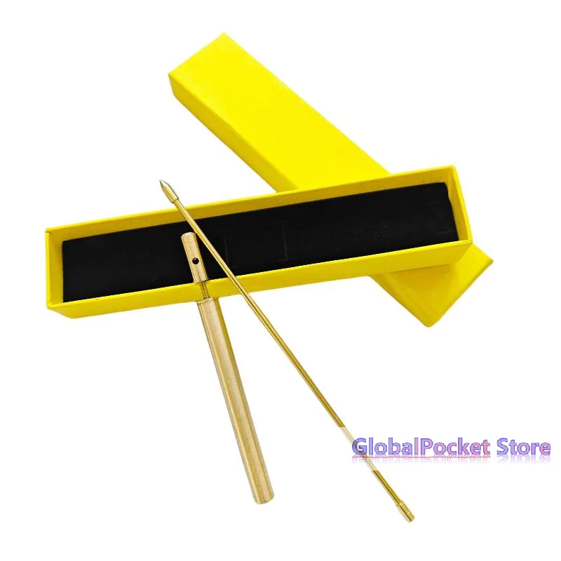 Brass Dowsing Rod With High Sensitivity And Storage Box Perfect For Water Divining Treasure Hunting Spiritual Energy Healing Use