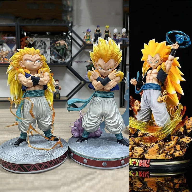 

Фигурки аниме SSJ4 Vegeta GK Dragon Ball, фигурка Сон Гоку, модель DBZ Gotenks Super Saiyan 3, коллекция фигурок, игрушки