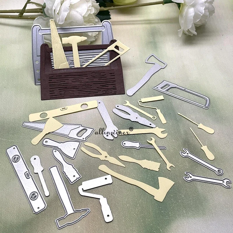 

New Farm tool set Metal Cutting Dies for DIY Scrapbooking Album Paper Cards Decorative Crafts Embossing Die Cuts