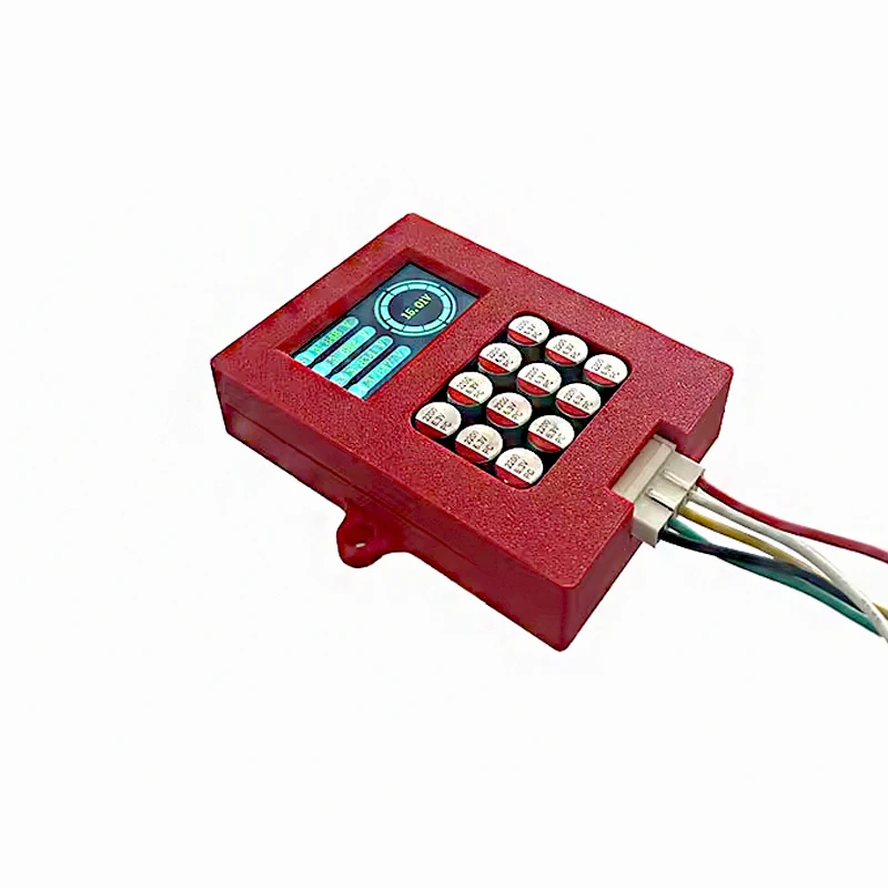 Heltecbms 3-4S 5A Balancer with voltage display TFT Lipo/lifepo4 battery voltage tester energy transfer equalizer