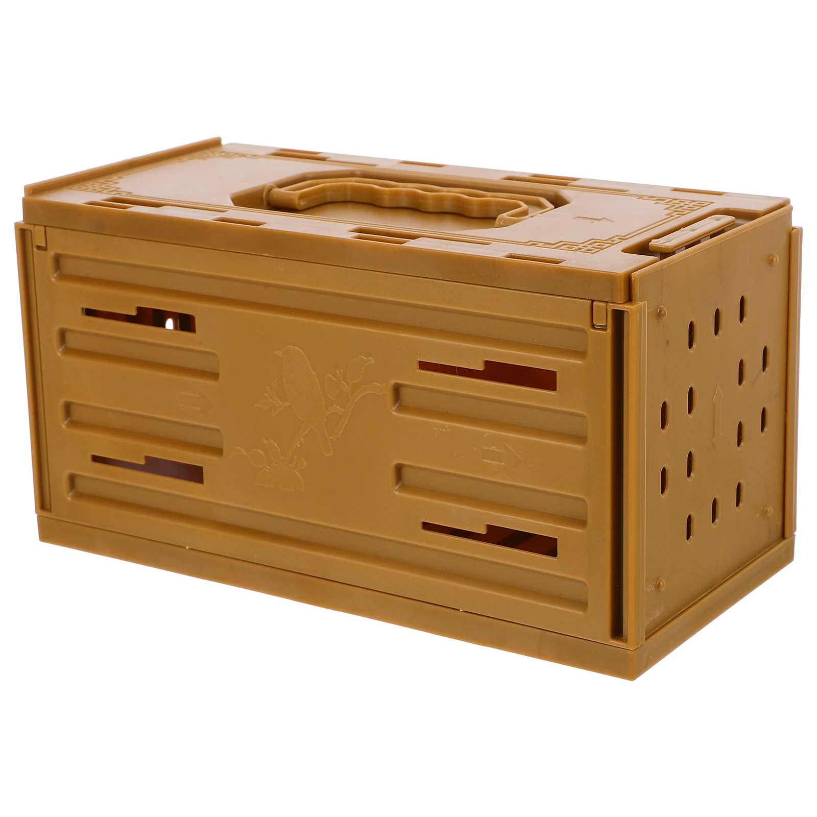 

Bird Cage for Travel and Outdoor Use Portable Design Spacious Interior Sturdy Construction Ideal for Parakeets Cockatiels and