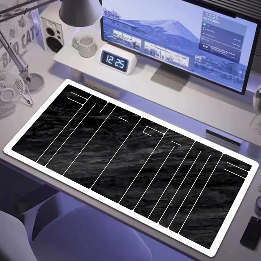 

New Large Mousepad Simple Art Gaming Speed Mouse Pad 900x400mm Gamer Mouse Mat Game Accessories Keyboard Abstract Mouse Mats