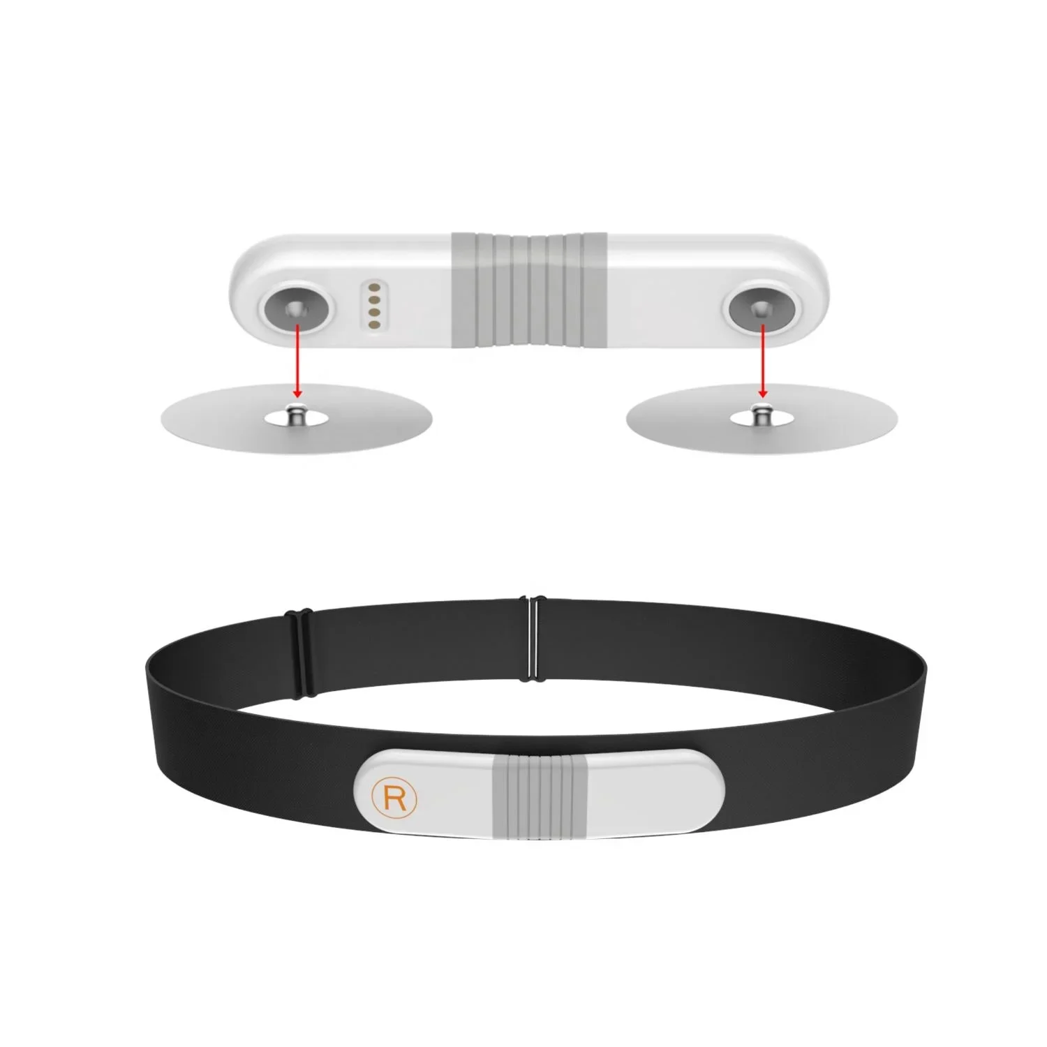 Wellue VisualBeat Smart Phone Bluetooth Heart Rate Monitor Chest Strap Heart Rate Monitor