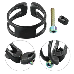 Ultralight 6g Carbon Fiber Seatpost Tube Clamp 31.8/34.9mm Road Bike Seat Tube Lock Ring Bicycle Accessories