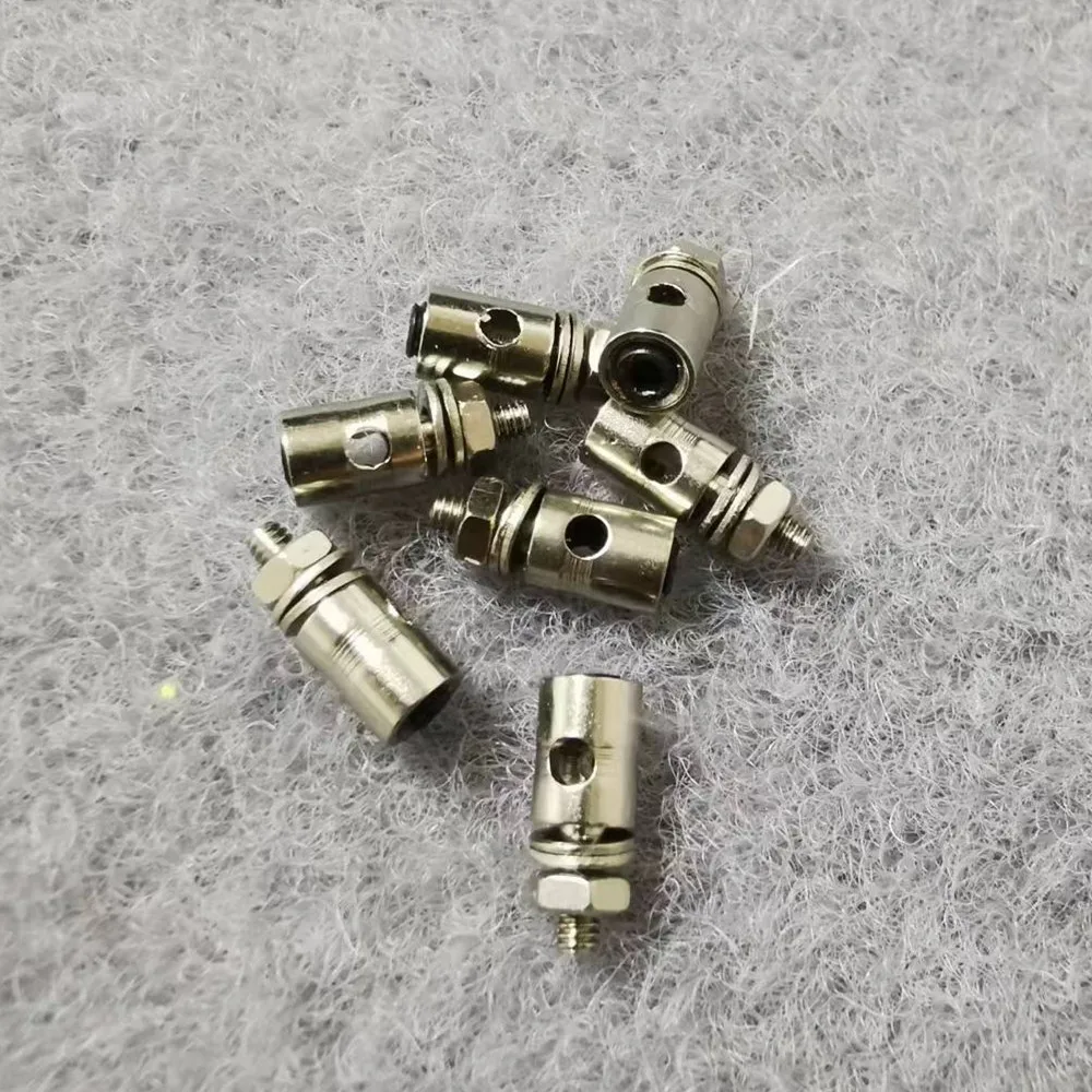 20pcs Pushrod Connectors Linkage Stoppers D1.3/1.8/2.1mm RC Model airPlane Parts Replacement Remote Control Toysl