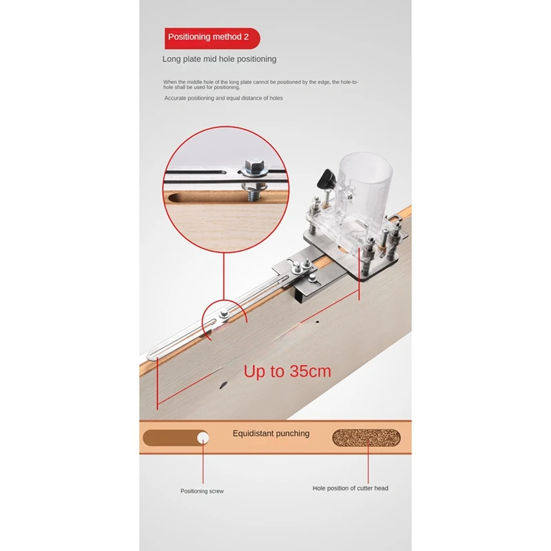 1 Stück 2-in-1-Stecker Position ierungs öffner Scharnier öffner Trimmer Holz bearbeitungs werkzeuge