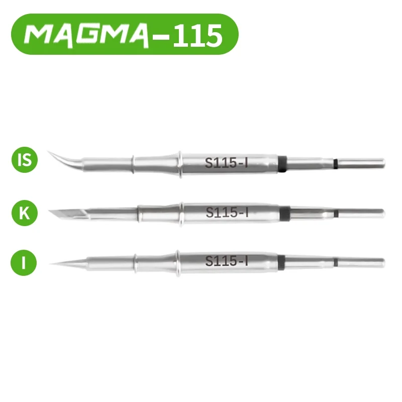 MAGMA  SUGON Original soldering iron tips C210 C115 C245 with handle and heating element, lead-free soldering iron tip