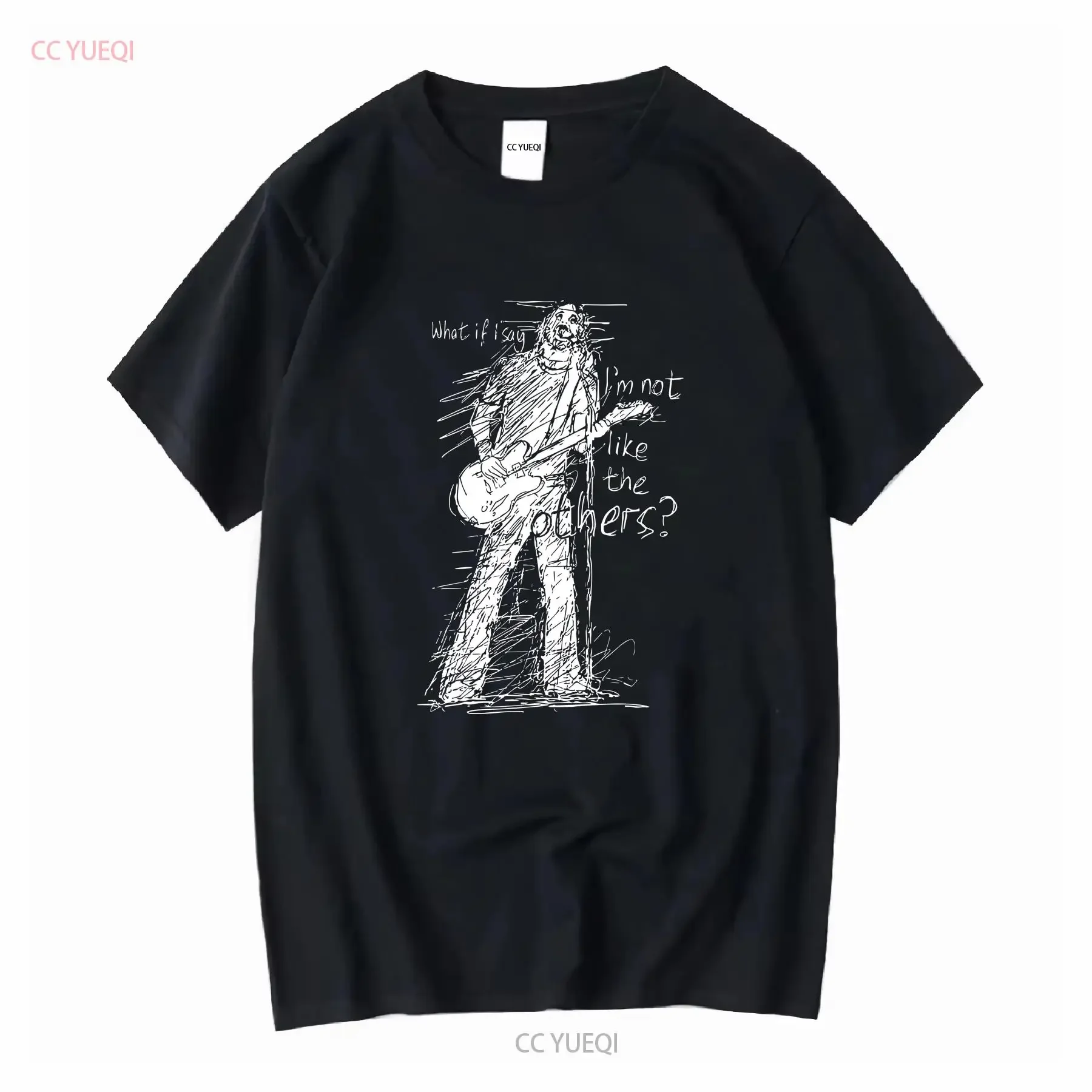 ديف جروهل جديد أسود تي شيرت قصير الأكمام جميع الأحجام S إلى 345Xl Q1669 طويلة أو الأكمام خمر غسلها موضة مريحة