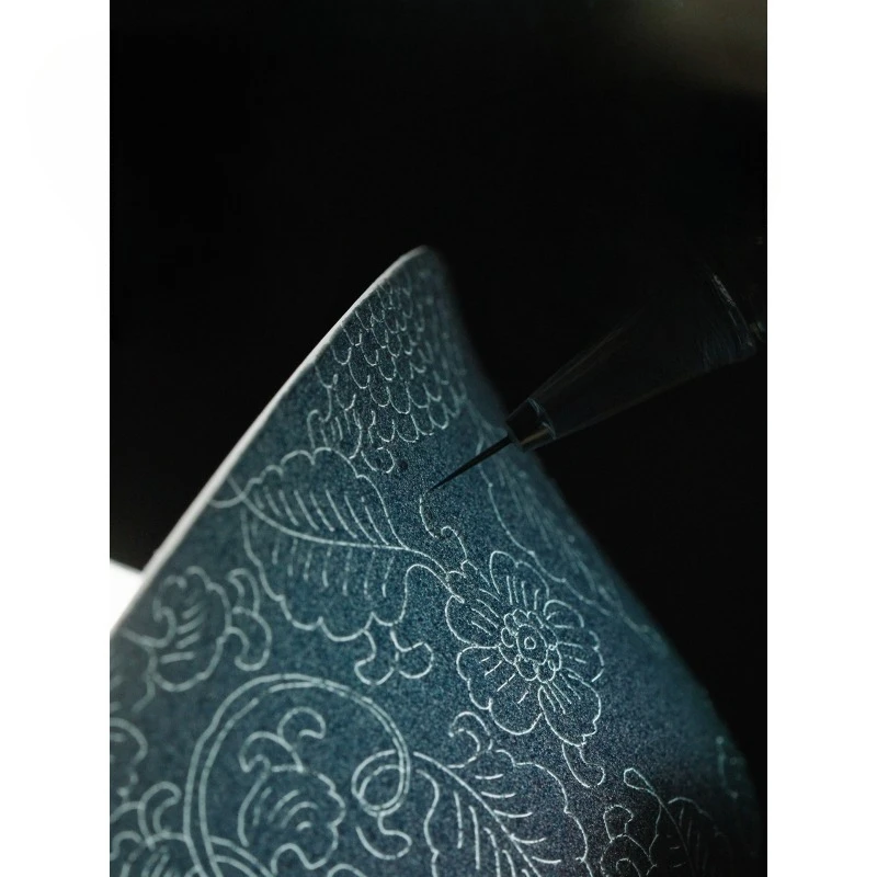 

Set Jingdezhen pastel rolling road handmade, kung fu tea set gift box