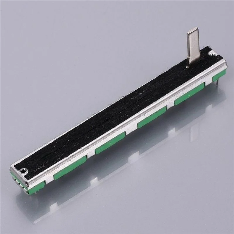 B27B 200 szt. 75mm Potencjometr suwakowy Behringer do miksera B10K, podwójny, prosty, zestaw