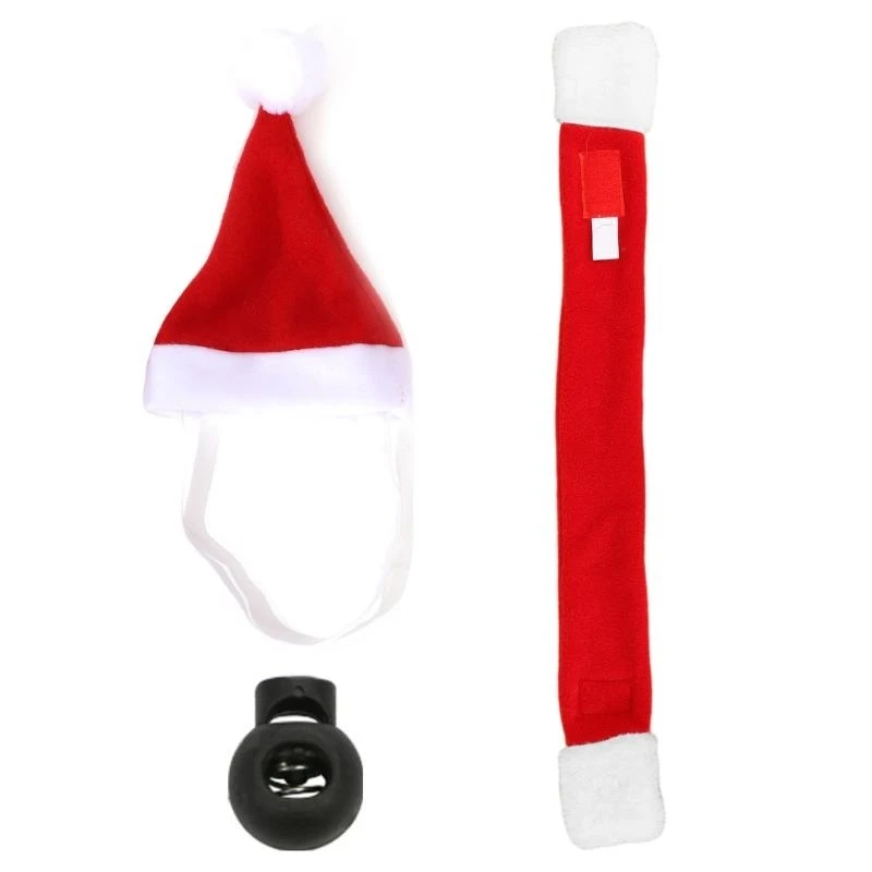 

Costume Addition Rose Fleece Hat Scarf For Small Animals