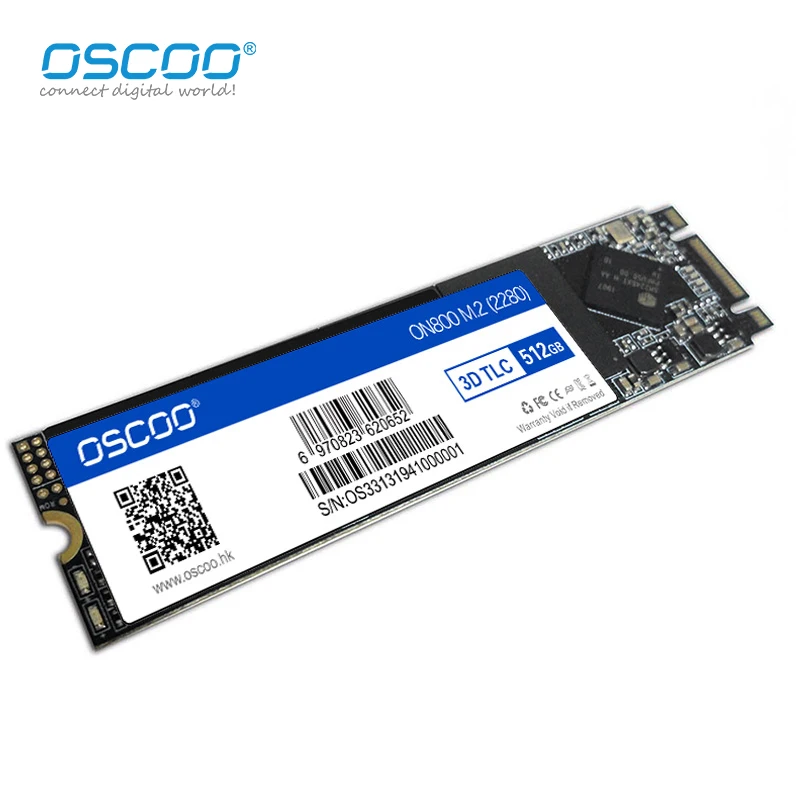 Imagem -02 - Oscoo Ssd M.2 Sata3 2280 128gb 256gb 512gb 1tb M.2 Ngff Ssd Disco Rígido Disco de Estado Sólido Interno para Laptop e Desktop