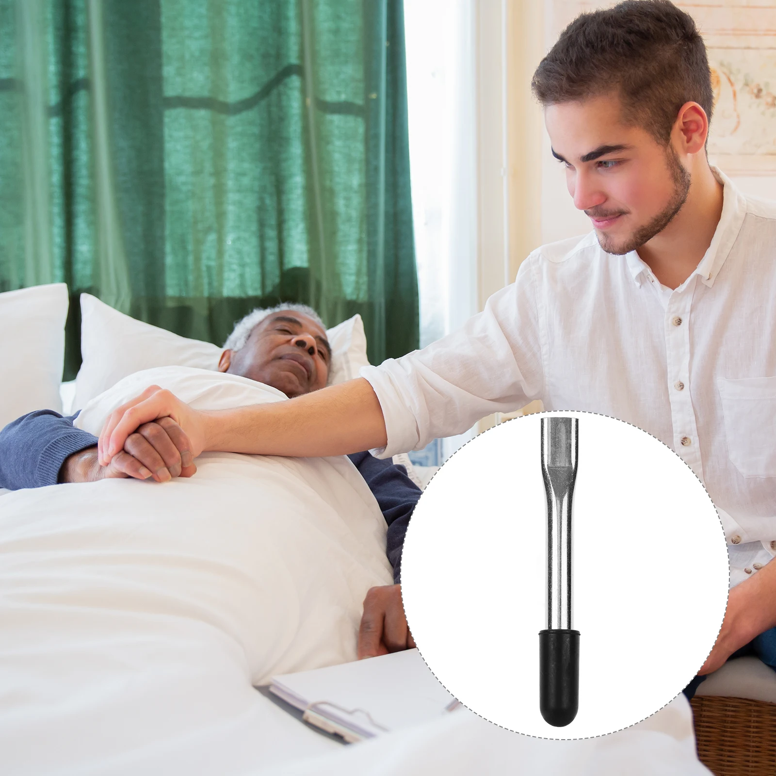 

Brake Extension Lever Handle Extensions Wheelchair Handles Parts Supplies Stainless Steel Durable Easy Installation Universal