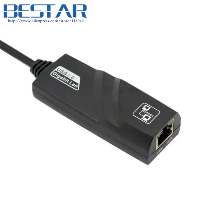 USB 3.0 To 1000M Gigabit Ethernet Network LAN Adapter For Apple Macbook Air & Laptop PC Windows 8 Win7