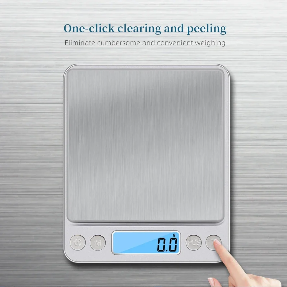 Digital Kitchen Scale Precision Scales 0.01g 3Kg/500G LCD Electronic for Food Diet Jewelry Weighing Postal Balance Measuring