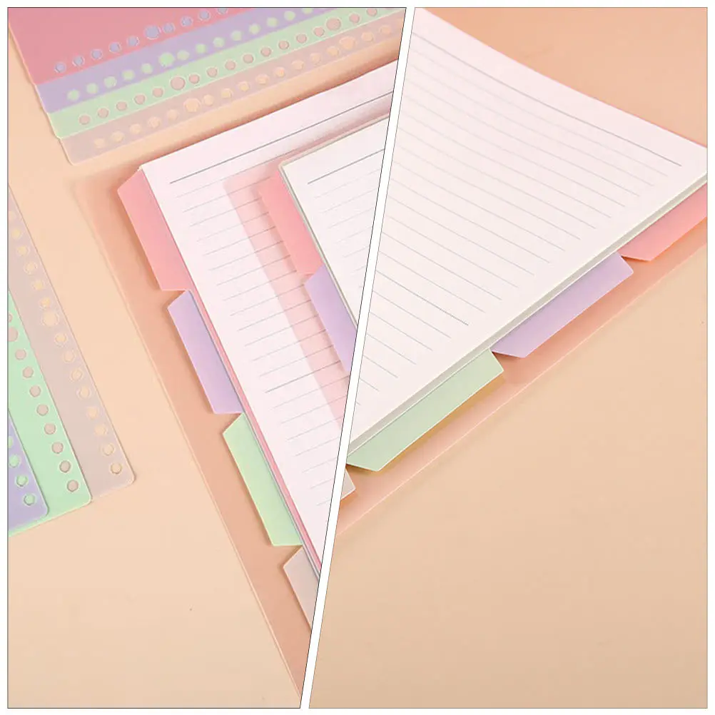 20 قطعة فواصل الفهرس علامات التبويب القابلة للكتابة علامات التبويب الموثق مريحة قابلة للاستبدال فواصل علامات التبويب المهنية لأجهزة الكمبيوتر المحمولة الملفات المخططين #5