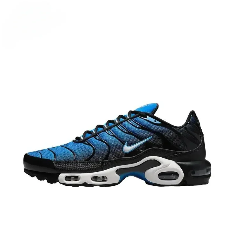 Nike Air Max Plus TN Versatile Comfortable Breathable Navy Blue Anti Slip Durable Air Cushion Men and Women Running Shoes