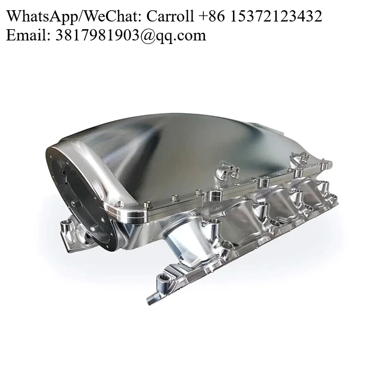 

Customized High Performance CNC Machined Beautifully Billet Aluminium Intake Manifold