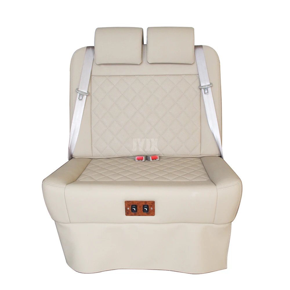 CustomizedJYJX010 VIP Design 2 Seater Reclining Camper Van Caravan RV Seat for Sprinter Vito