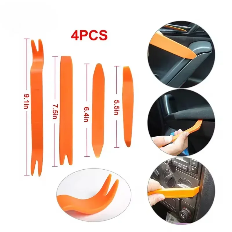 Car Installation Kits Auto Door Clip Panel Trim Removal Dash Navigation Blades Disassembly Plastic Car Interior Repairing Tools
