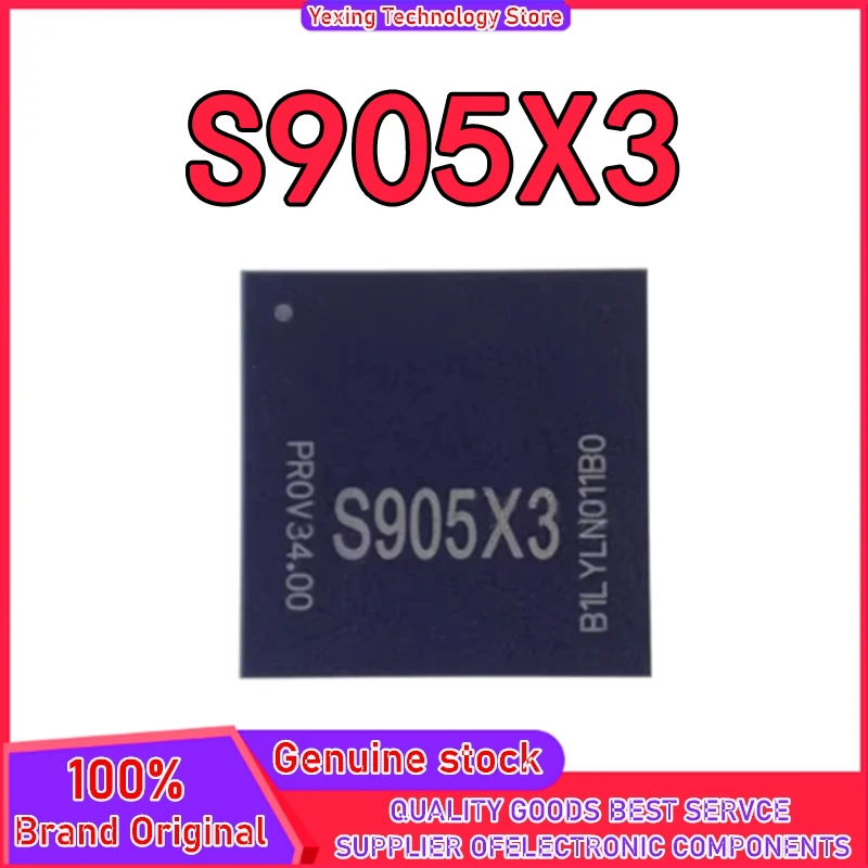 2 قطعة S905X3 بغا LCD رقاقة مسطحة IC رقاقة 100% جديد الأصلي في المخزون
