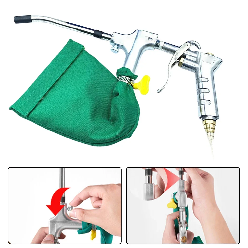

Powerful Dust Removal Vacuum Cleaner Blowing and Suction Dual Function Industrial Aluminum Alloy Requires Air Pump