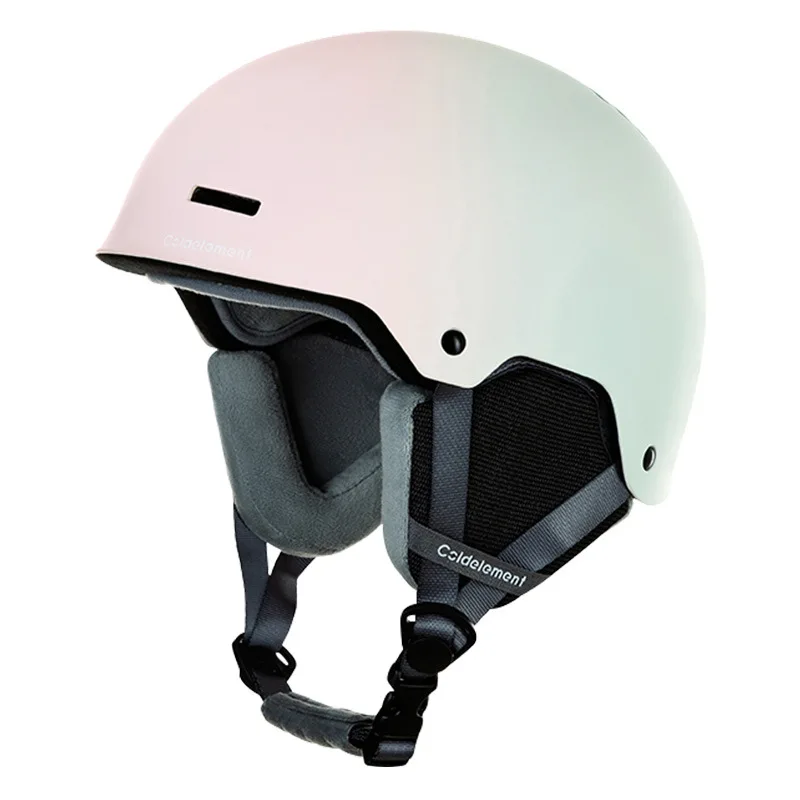 

С свежим и элегантным градиентным цветом, дышащим, предотвращением столкновений и падением лыжного снаряжения, лыжным шлемом для взрослых для женщин,