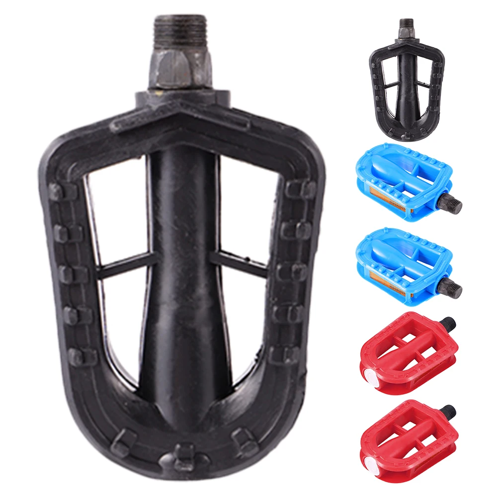 Bike Pedals Wide Anti-Skid Flat Pedal For Kids Mountain Road Bicycle Replacement Lightweight Durable Cycling Accessories