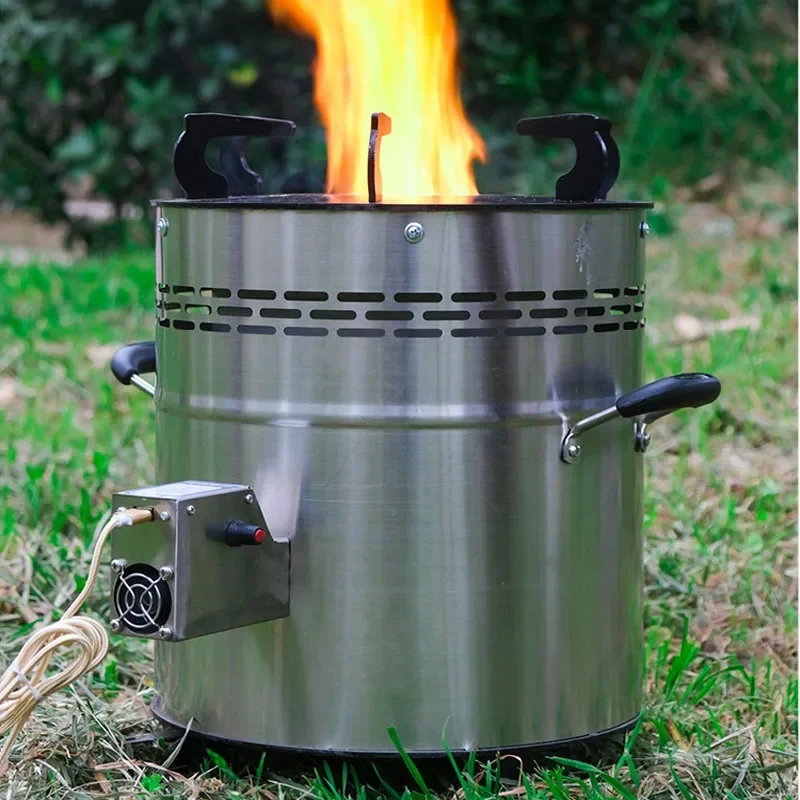 Per uso domestico 220v Famiglia Nuovo Mobile Senza Fumo Protezione Ambientale Feroce Partita Stufa Stufa A Legna Da Ardere Bruciare Legna Da Ardere Carbone G