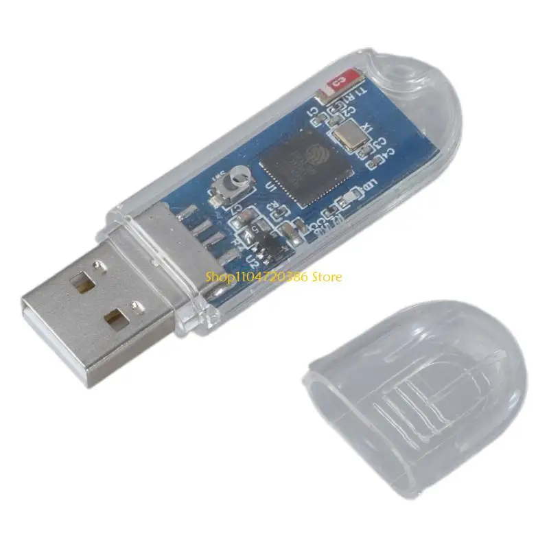 K0EA USB Dongle WiFi Plug Adapter USB Gratis untuk P4 9.0 Sistem Cracking Serial Port ESP32 Modul WiFi
