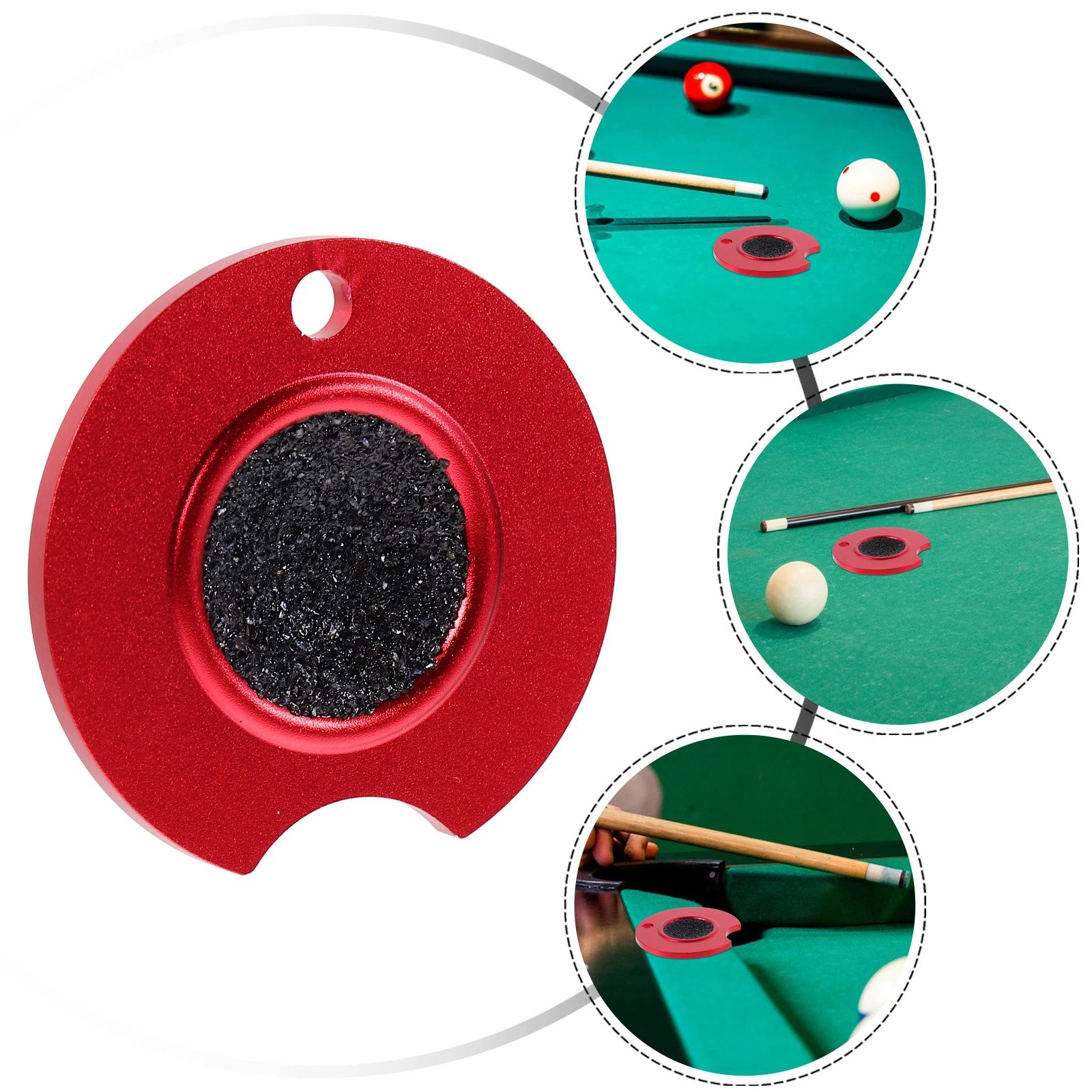 

Aluminum Pool Tip Shaper Burnisher File Tool Billiard Repair Scuffing Sharpening Portable Cue Maintenance Kit Fits Most Cue
