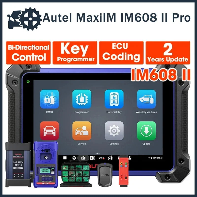 Autel MaxiIM IM608 II Pro IM608S II XP400PRO IMMO 키 프로그래밍 도구, 자동차 진단 도구, OBD2 스캐너, PK IM508 IM508S IM608Pro