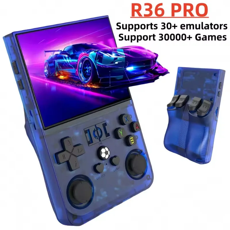 

R36pro Retro Handheld Video Game Console Open Source 3.5 Inch IPS Screen Linux System Portable Pocket Player Games R36 PRO ﻿ ﻿