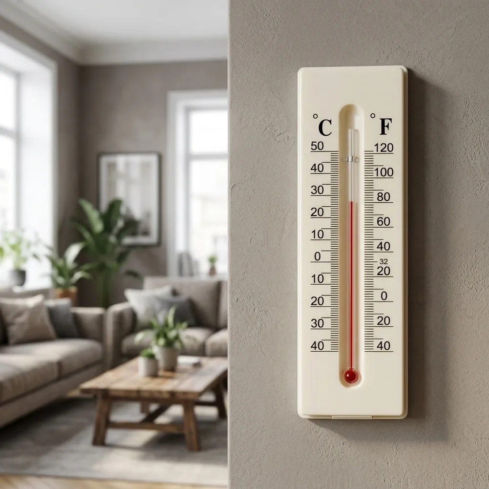 Creative Realistic Thermometer Shaped Outdoor Key Hider Box Weatherproof Safe Container For Spare Key Home Security Accessory