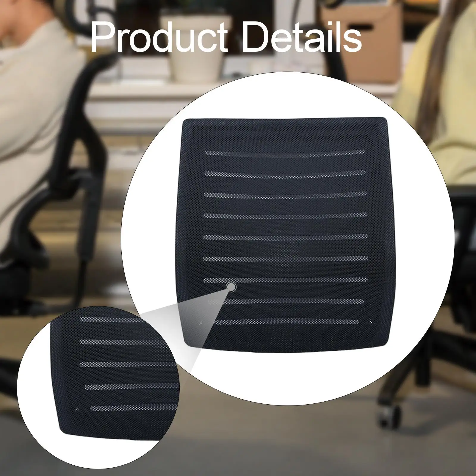 Office Chair Back Support Replacement Repair Accessories for Men Women Easy Installation Parts for Work