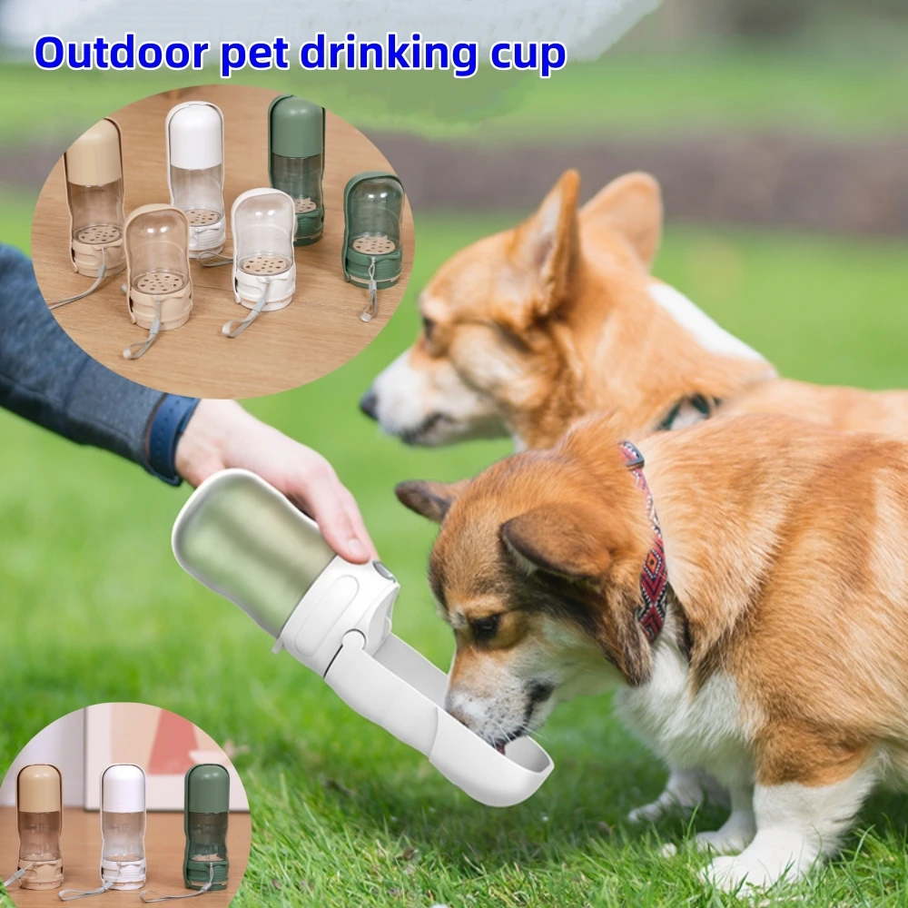 

Pet Drinking Cup Portable Outdoor Travel Drinking Bowl Water Food Collapsible Design Dispenser For Dog Cat Feeder pet Supplies