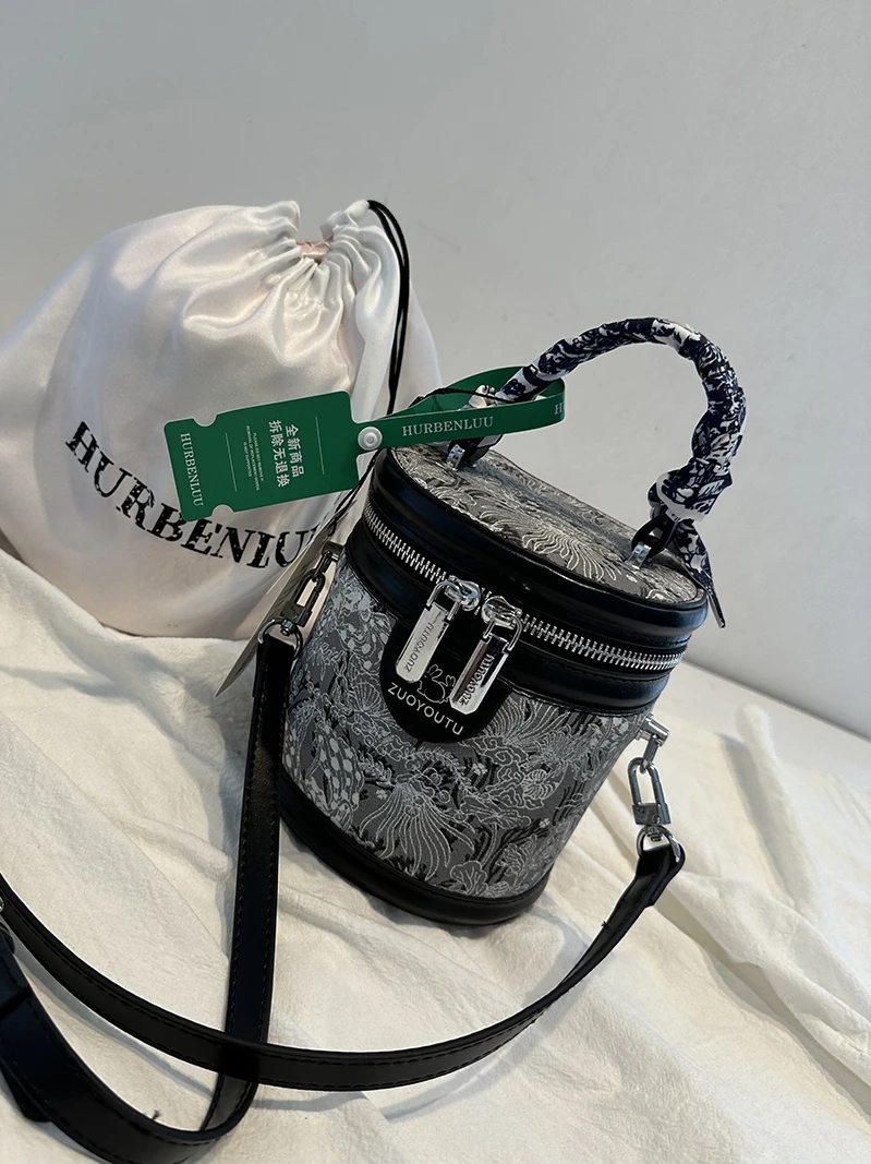 Designer Brand Sac A Mains Femme New High Quality Fashion Trend Handbag Printed Bucket Сумка Crossbody Bag for Women 가방 Hot Sale