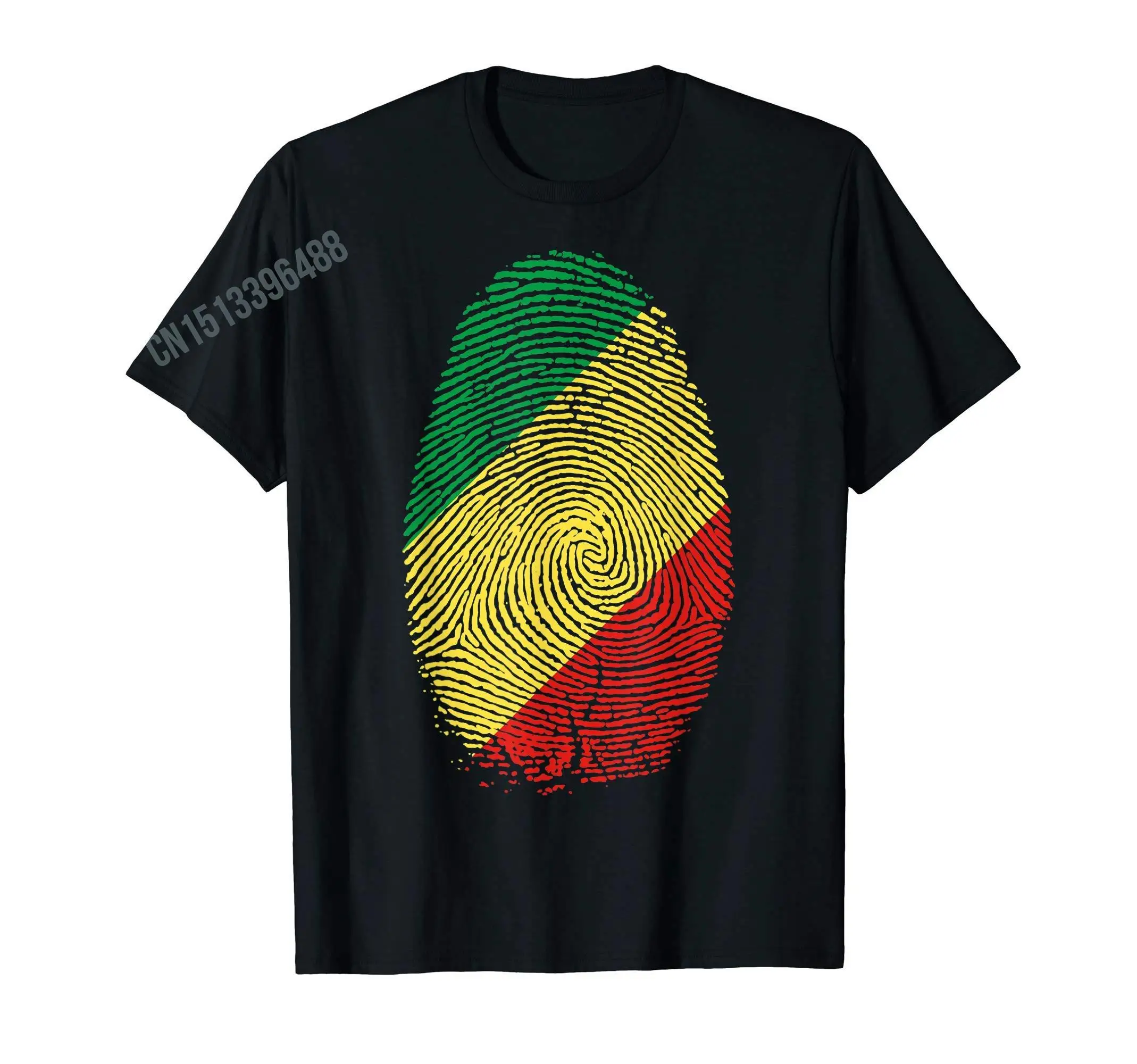 More Design Republic of the Congo Congolese Flag T-Shirt For Men Women T Shirt Tops Cotton Tees