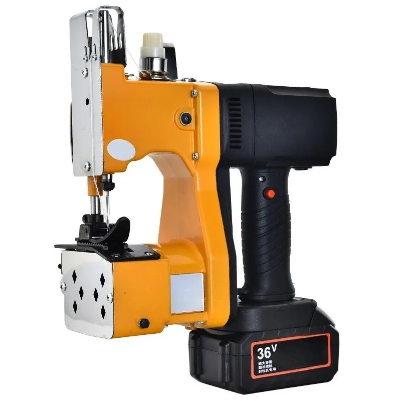 Portable small sewing machine Integrated wireless sealing machine Woven bag sealing Handheld baler