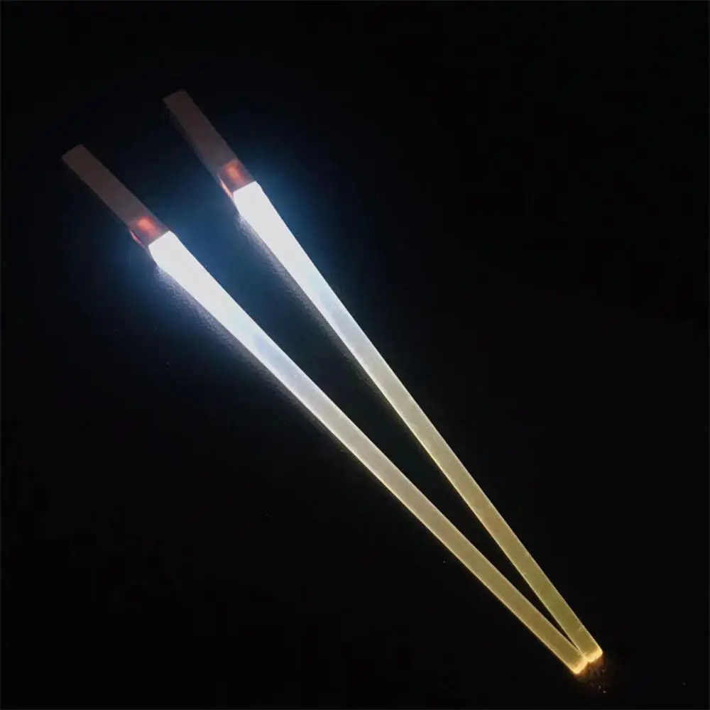 1 Pair LED Lightsaber Chopstick Fluorescent Sticks Concert Supplies Twinkling Party Supplies Birthday Wedding Decoration 2023